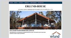 Desktop Screenshot of erlund-house.com